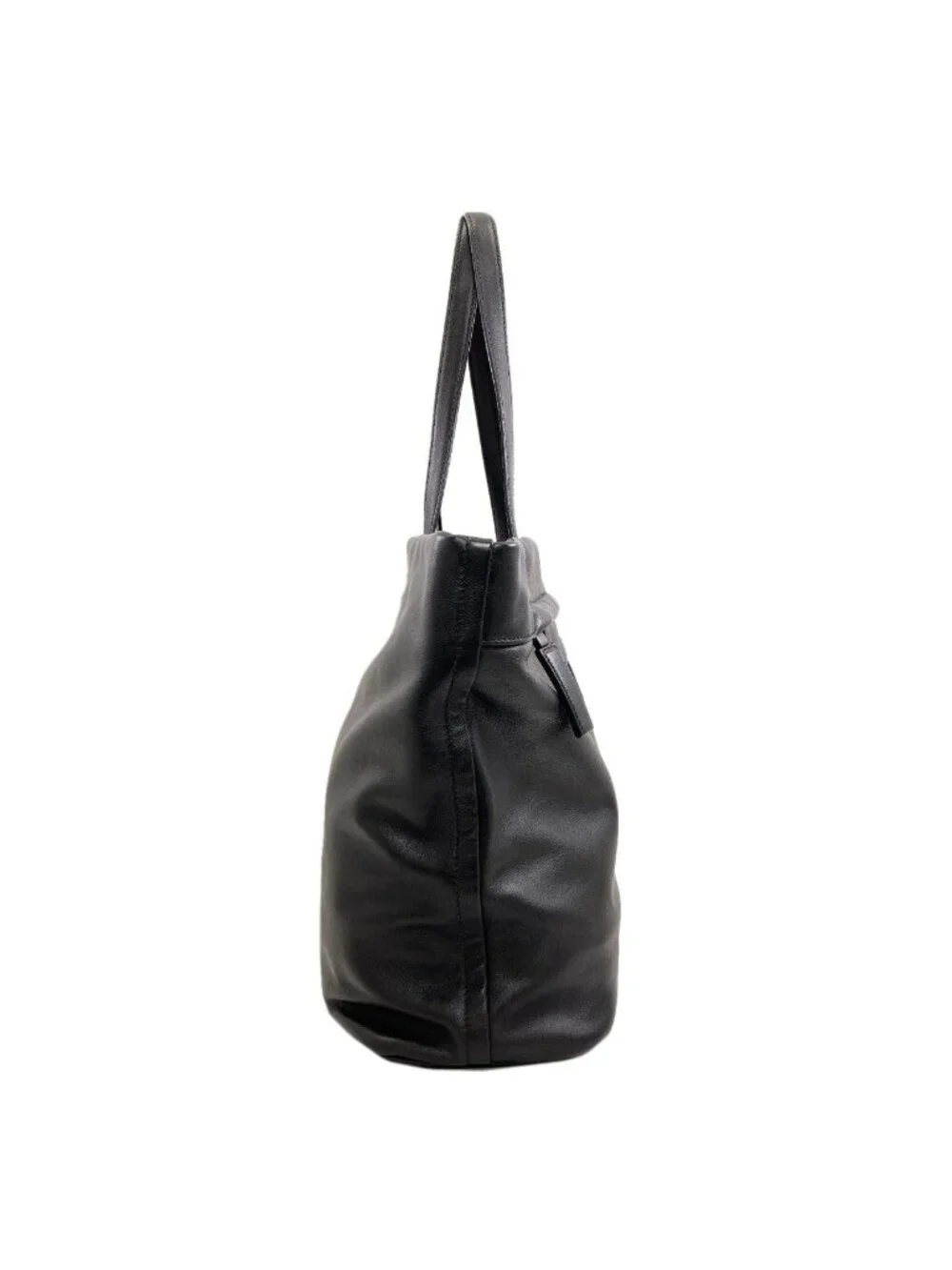 Prada Logo Tote Calf